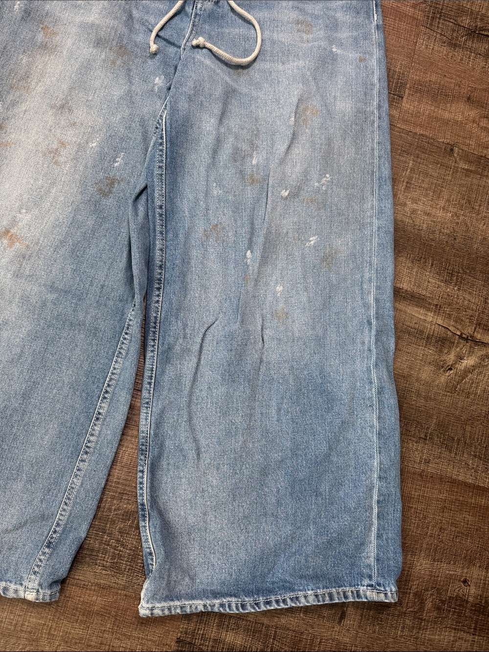 MM6 Maison Margiela Indigo 5 Pocket Shoe String Jeans - Picture 4 of 15